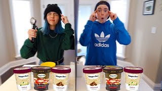 TWIN TELEPATHY ICE CREAM SUNDAE CHALLENGE!!