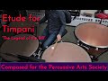 Legend of the bill  timpani etude by tim corpus for percussive arts society