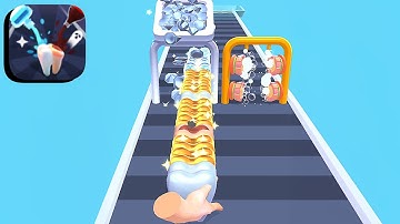 Teeth Stack - All Levels Gameplay Android,ios (Part 7)