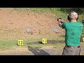 IWLA Nov. 18th Open Firearm League Match rules, Pistol short range 15-20yds, hits 8 clays w/ 1reload