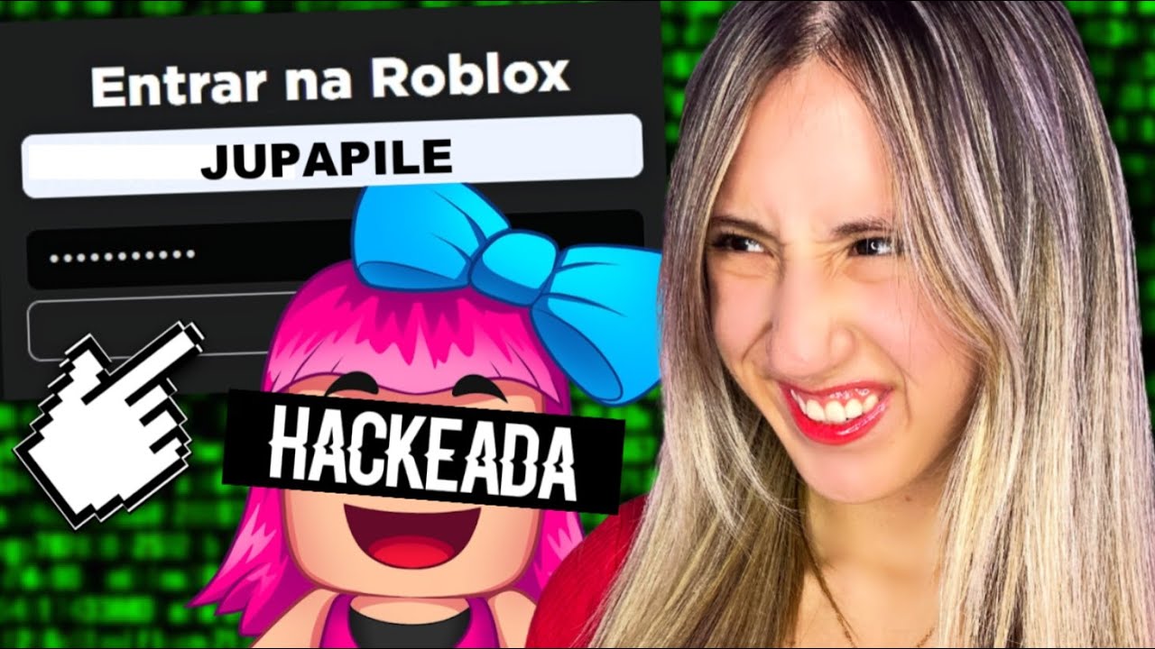 EU HACKEEI A CONTA da PAPILE no Roblox