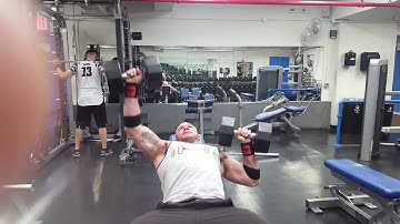 Single Arm Alternating Isometric Dumbbell Bench Press