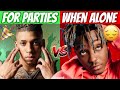 RAP SONGS FOR PARTIES vs RAP SONGS YOU LISTEN TO WHEN ALONE!