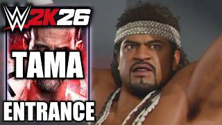 WWE 2K26 Tama Entrance Cinematic