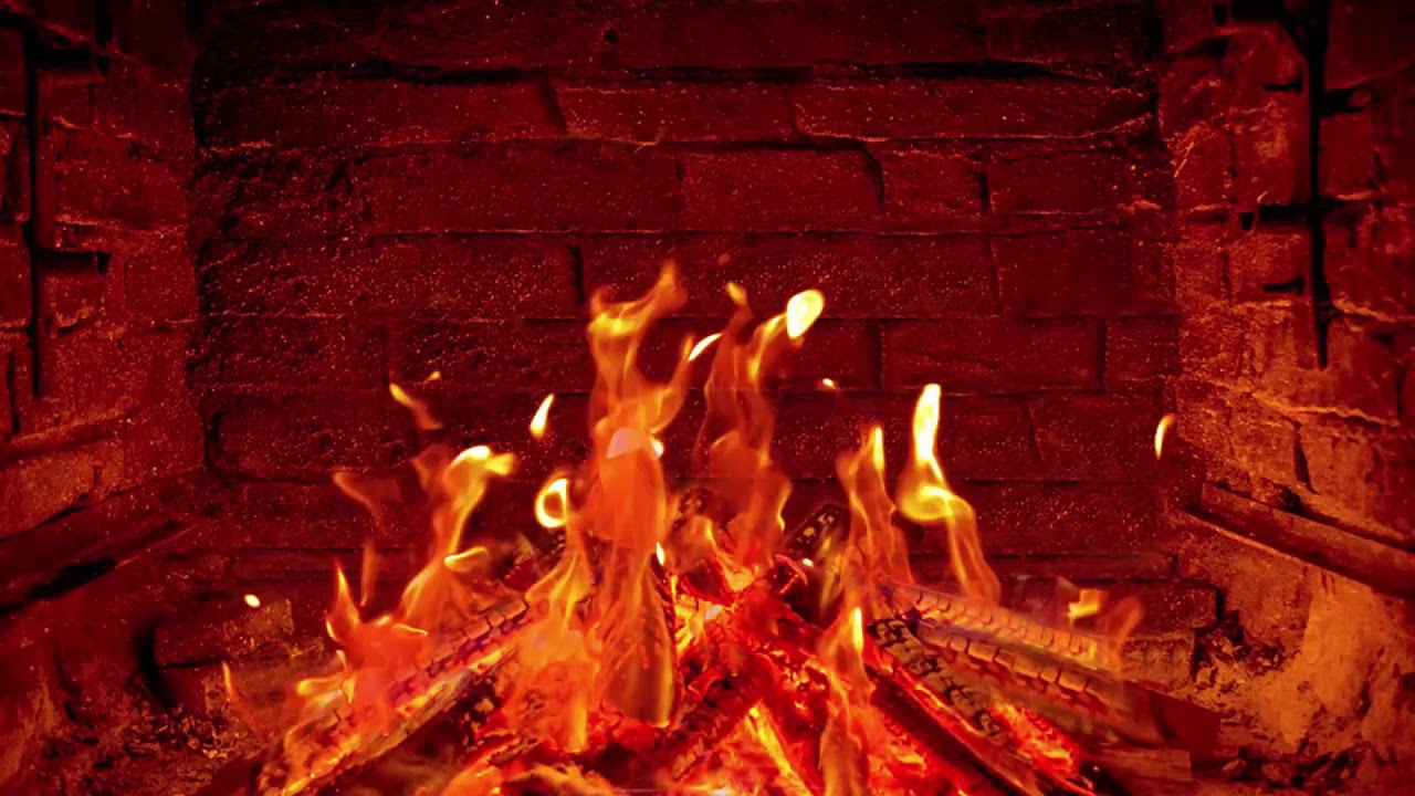 Ecran De Veille Feu De Cheminée Animé Gratuit