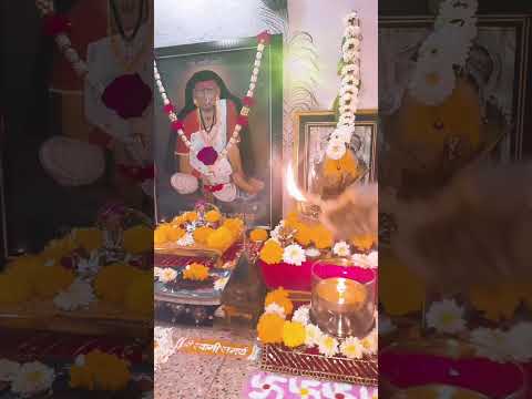 ​श्री स्वामी समर्थ महाराजांची आरती व दिव्य दर्शन! 🙏🪔 #shorts