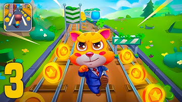 Cat Runner: Decorate Home - Gameplay Walkthrough Part 3 - Subway Cat Runner Game (iOS, Android)