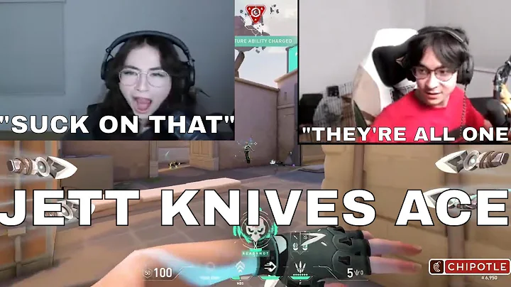 Kyedae Impresses TenZ With Her Jett ACE!