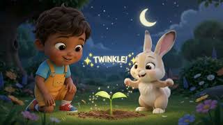 The Little Seed That Grew 🌱🌈 | Bunny & Friends Learn Patience | Nursery Rhymes for Kids #bunny 