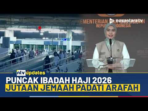 Suasana Haru Puncak Ibadah Haji, Jutaan Jemaah Padati Padang Arafah | NTV UPDATES