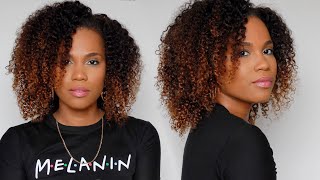 Bleaching My Kinky Curly Weave feat Hair De La Creme Nubian Goddess Kinky Curly