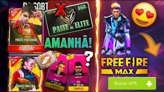 AMANHÃ! NOVA LOJA MISTERIOSA E ITENS, PASSE BARATO, EVENTO DE ANIVERSÁRIO, FREE FIRE MAX NO BRASIL
