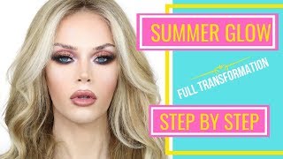 STEP BY STEP SUMMER GLAM!