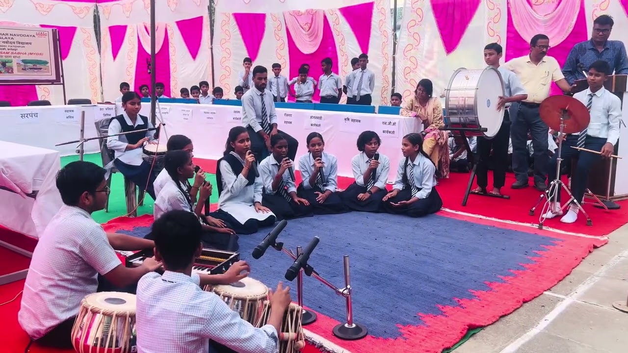 Gandhi Jayanti Special | Vaishnav Jan To Sung by JNV Fatehpur School Choir 