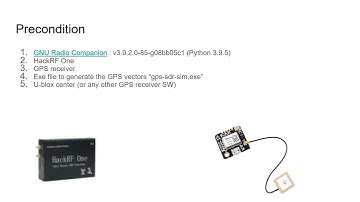 GPS Simulator with HackRFOne and GNU Radio
