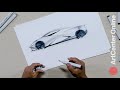 Professional Car Design: Sketching a Super Car (2 of 2)