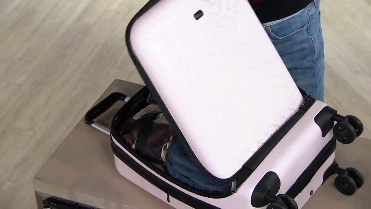 Lug Hardside Quilted Luggage Booster on QVC YouTube