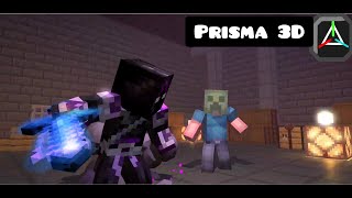 Creating a Minecraft Animation on Android (Prisma 3D) - Minecraft screenshot 4