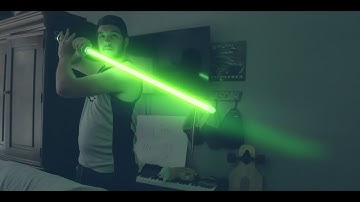 Davinci Resolve Fusion Composite | Lightsaber Test | NO ROTOSCOPING