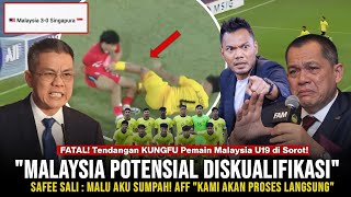 TIMNAS Malaysia U19 Game Over! Tendangan KUNGFU Viral 
