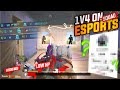 Highest kd player against esports squad  intense clutches on esports player  mk gaming