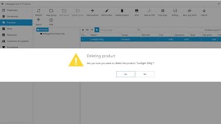 Tutorial: How To Delete Product in Aronium Free Billing Software screenshot 5