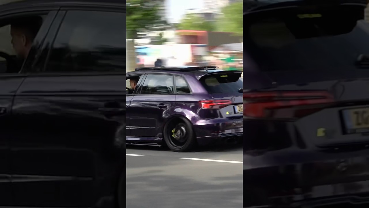 800+ HP Audi RS3 8V FAST Flyby! 🚀 - #audi #rs3 #youtubeshorts