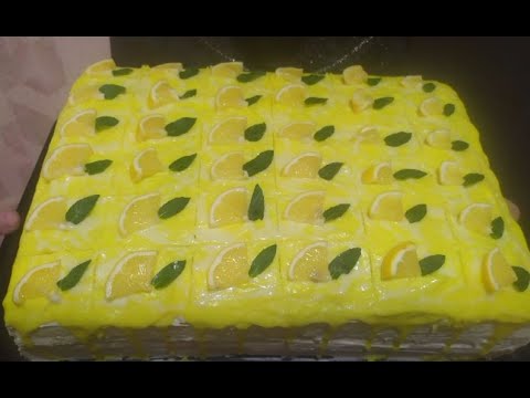 Video: Limonli Qaymoq Tartletlari