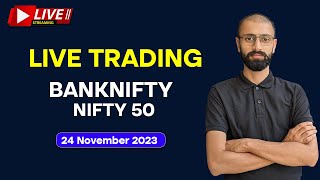 24 November Live Trading | Live Intraday Trading Today | FINNIFTY Expiry livetrading