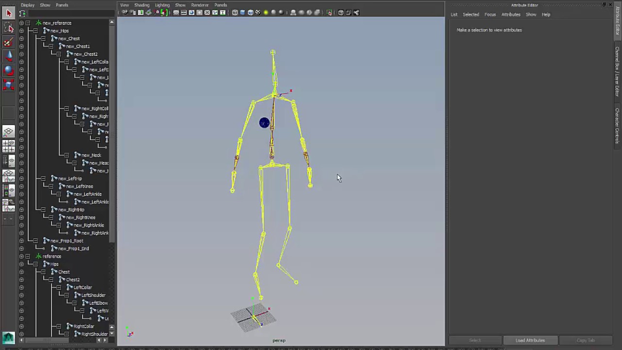 Maya - Retarget Character Animation - YouTube