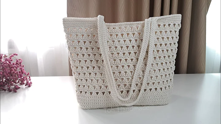 Beautiful! DIY Crochet Bag | Crochet Tote Bag Tutorial | Step by Step | Toh Handmade 💕🎁💖