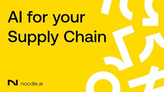 Mahriah Alf of Noodle.ai Explains AI for Supply Chain