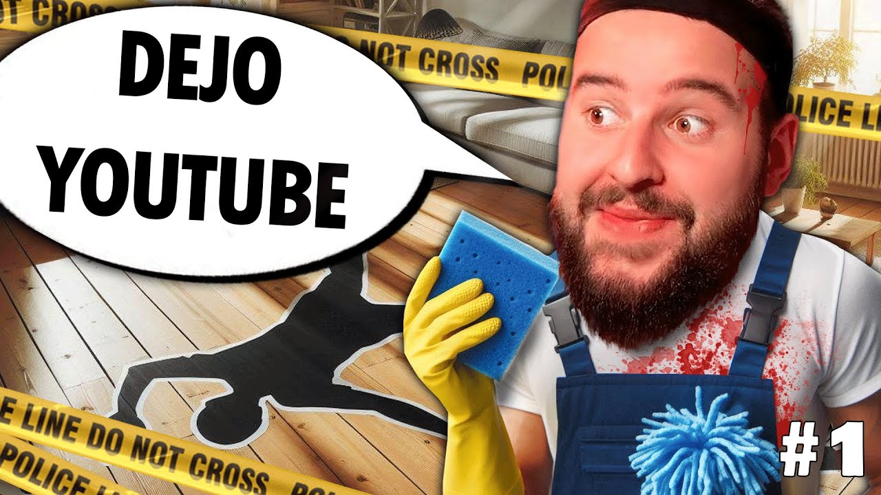 Dejo YouTube para Limpiar ESCENAS DEL CRIMEN | Crime Scene Cleaner #1