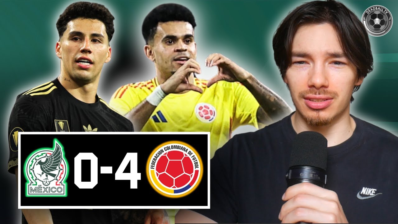 Мы не можем конкурировать с КОНМЕБОЛ | Мексика 0 Колумбия 4 Реакция Маха