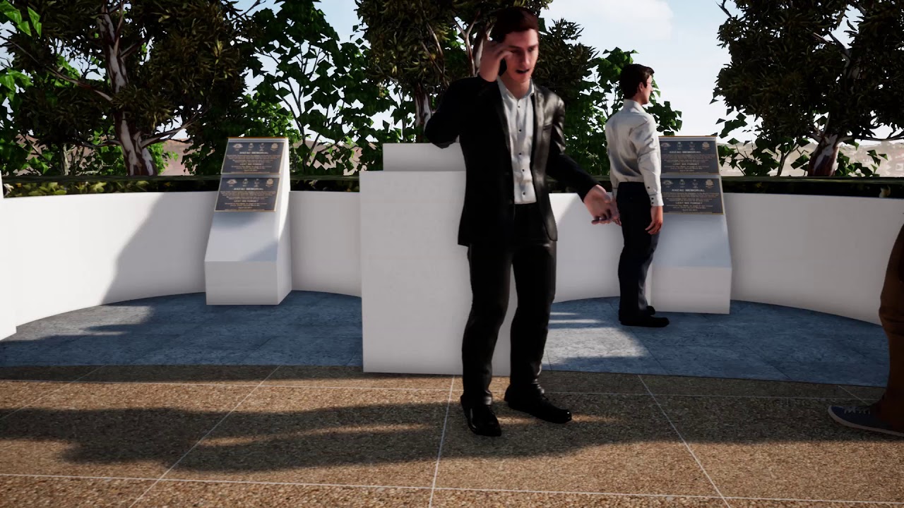 Monument Hill Information areas