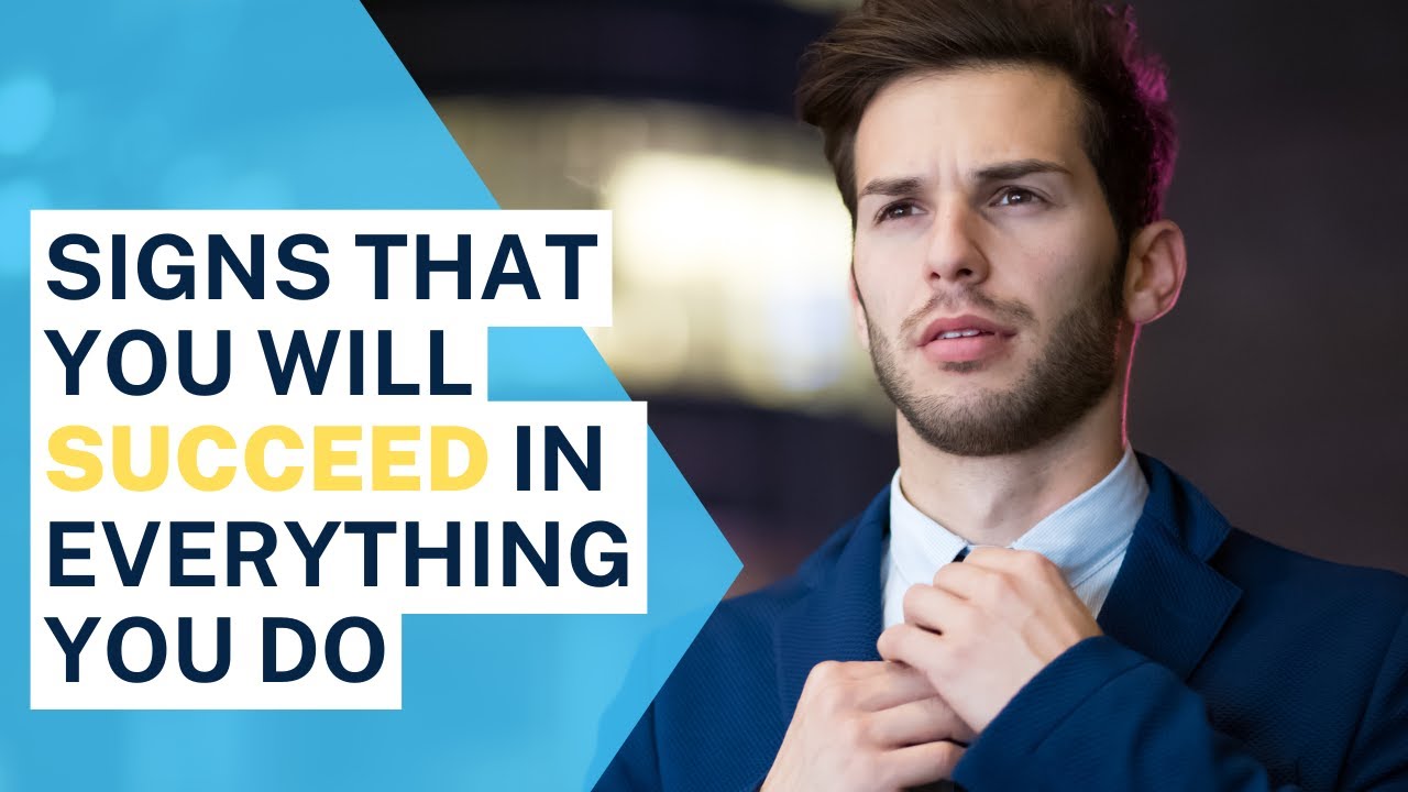 Signs that you will succeed in everything you do - YouTube