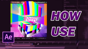 How to use a Project File ( replace image and video)💜 after effects💜 ae