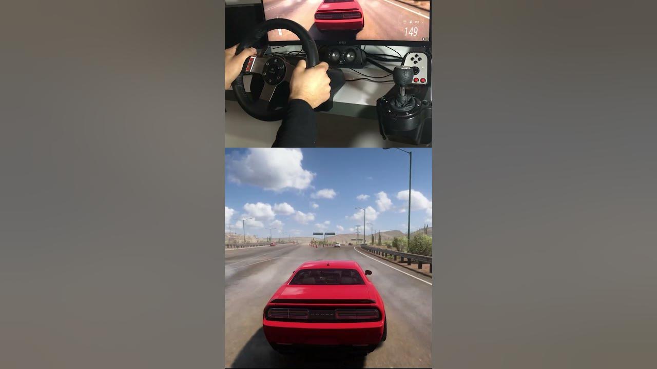 Dodge Challenger Launch Control - Forza Horizon 5 - YouTube