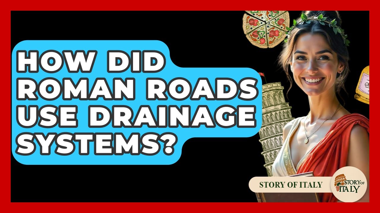 How Did Roman Roads Use Drainage Systems? - Story Of Italy