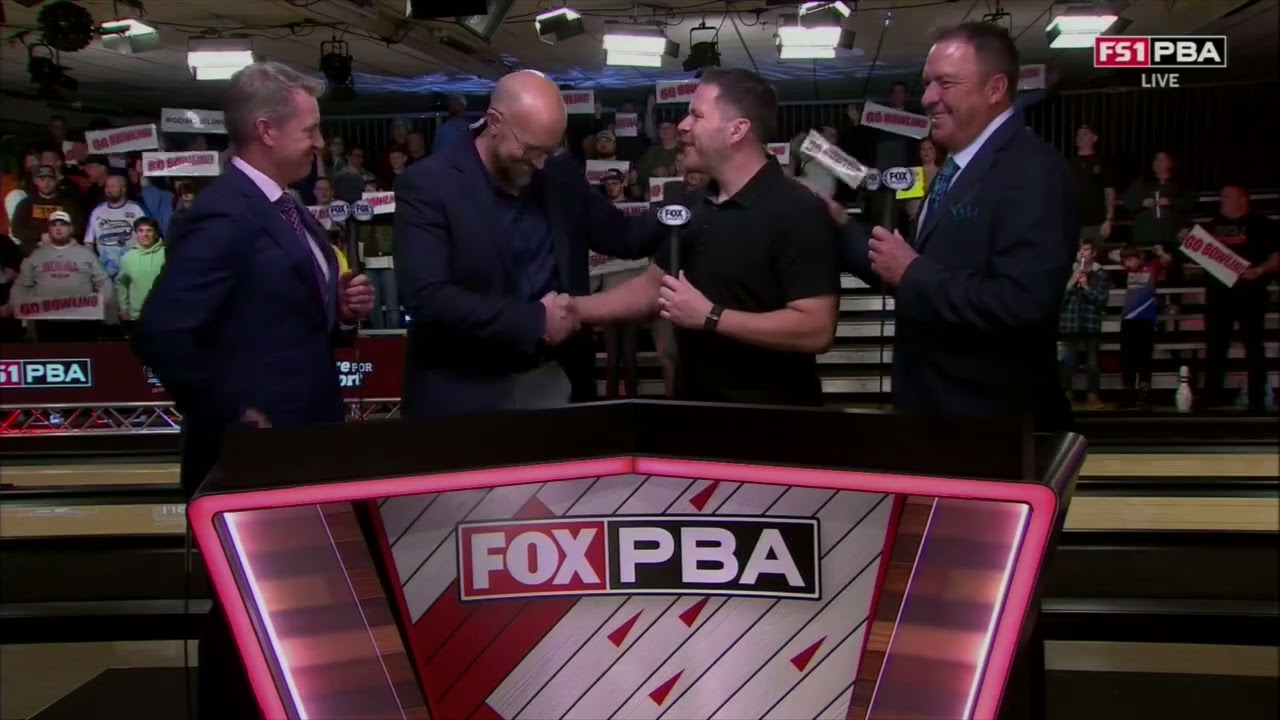 PBA Tour commissioner Tom Clark has a surprise for Bill O'Neill