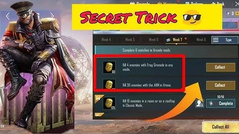 Kill 4 Enemies With Frag Grenade in any Mode Mission  Pubg Mobile