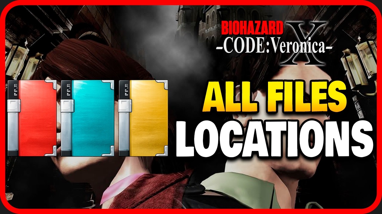 Resident Evil Code: Veronica X – All File Locations Guide - YouTube