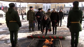 В Коврове состоялся митинг в честь Дня защитника Отечества