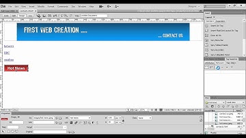 Creating a Rollover effect in Dreamweaver CS6