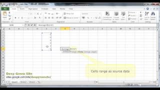 MS Excel 2010 / How to create AVERAGEIF() function