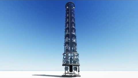 Thames Water: BIM modeling of an 8 level  32m deep water shaft