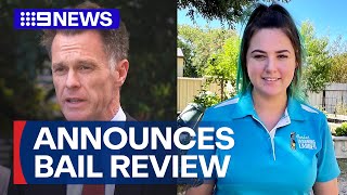 NSW premier announces bail laws review after Forbes mum’s death | 9 News Australia