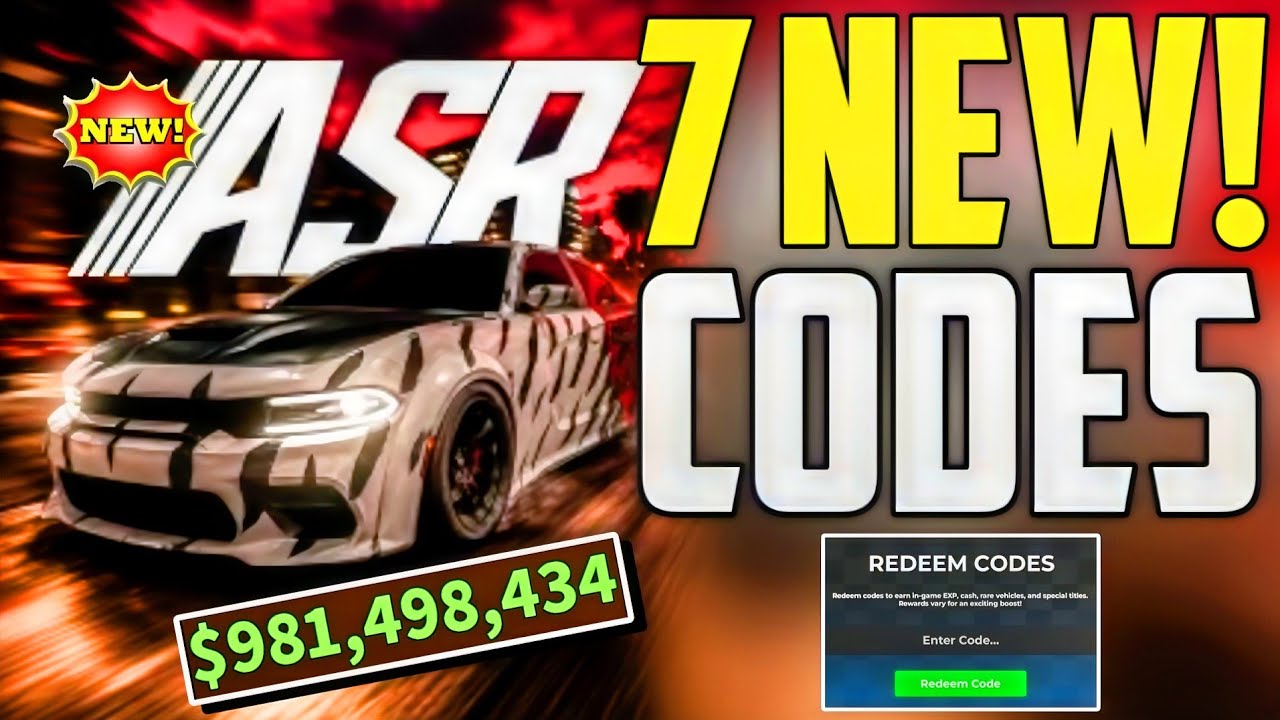 🏝️OVERHAUL) UPDATE! CODES - ASSETTO STREET RACING ROBLOX CODES
