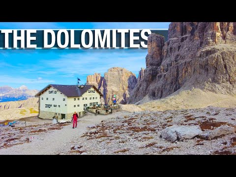 🇮🇹 Dolomites Hike - Rigufio Pisciadù in Alta Badia - Virtual Treadmill Trail in Italy - City Walks