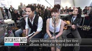 Exclusive! Agnes Monica and Christian Chavez Perform 'En Donde Estas' - AMA 2010